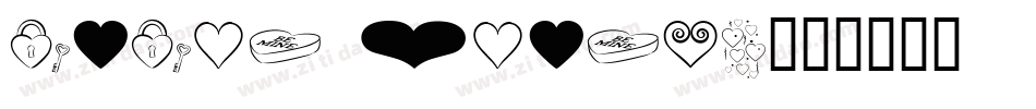Paper Hearts字体转换